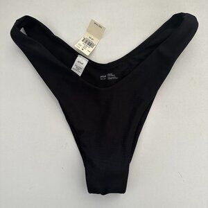 NWT Aerie Black Bikini Bottom (X-small)